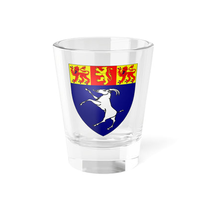 GWYNEDD Shield (United Kingdom) (Coat of Arms) Shot Glass 1.5oz