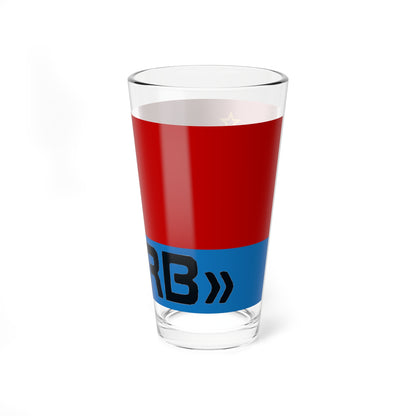 Flag of SERB (Russia) Pint Glass 16oz