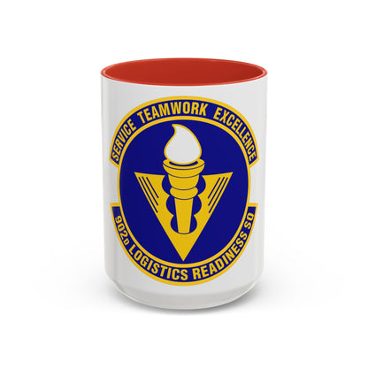 902d Logistics Readiness Squadron (U.S. Air Force) Accent Coffee Mug