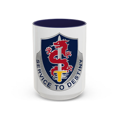101 Personnel Services Battalion (U.S. Army) Accent Coffee Mug