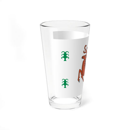 Flag of Zilairsky rayon (Russia) Pint Glass 16oz