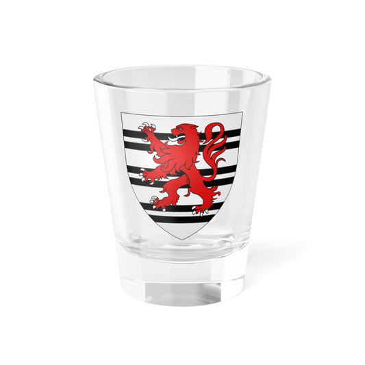 Fairfax of Manor West arms (England) (Coat of Arms) Shot Glass 1.5oz