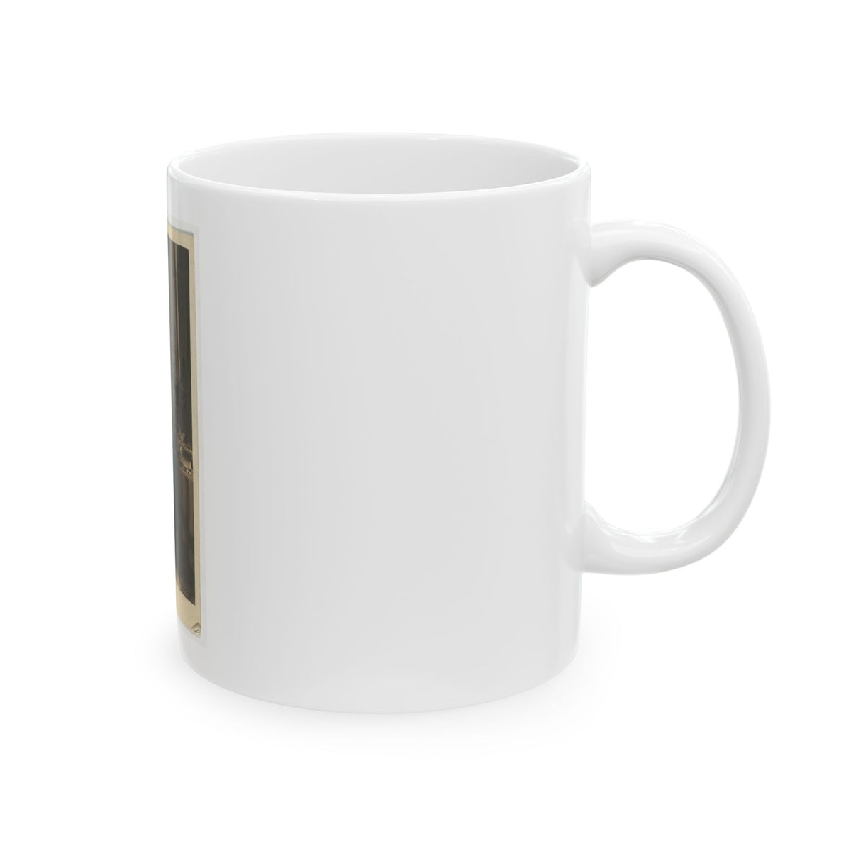 Stringham, New York (U.S. Civil War) White Coffee Mug