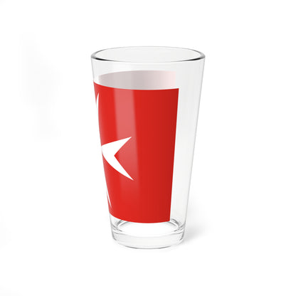 Flag of Kalocsa 1941 (Hungary) Pint Glass 16oz