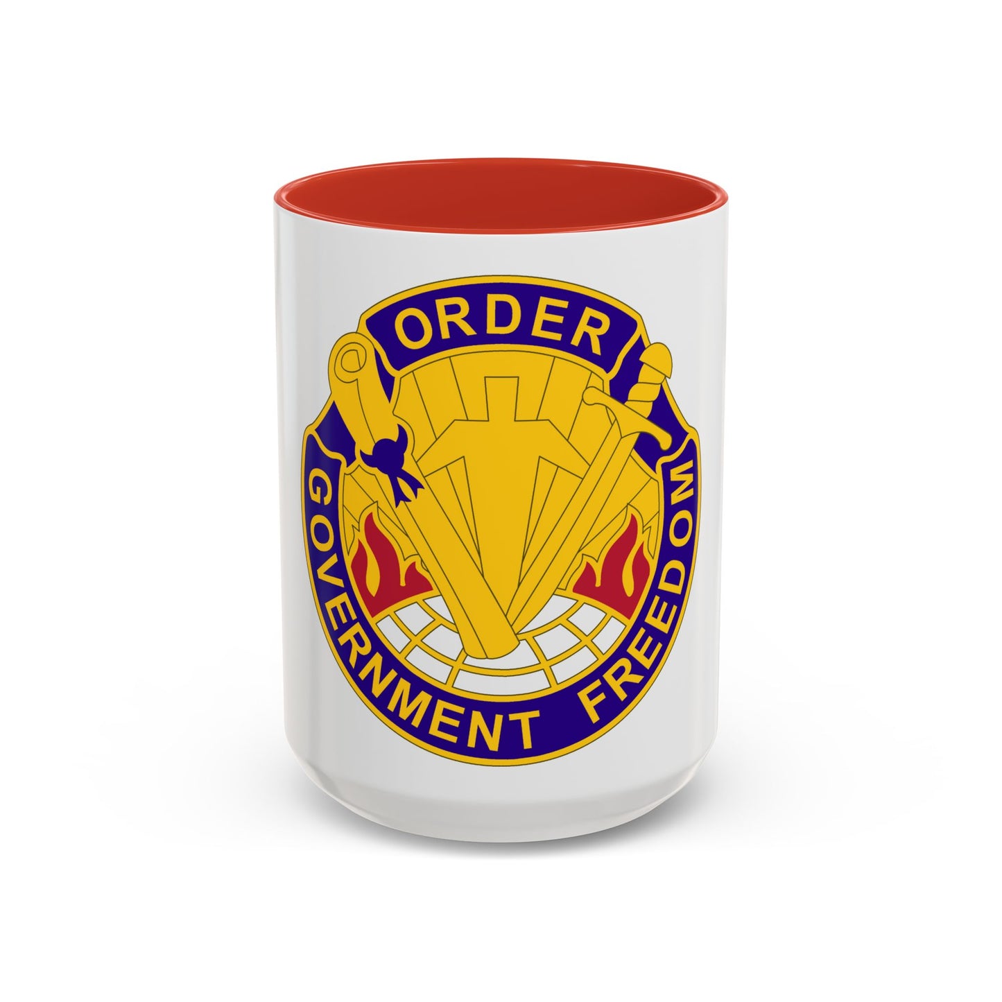 353 Civil Affairs Command 2 (U.S. Army) Accent Coffee Mug