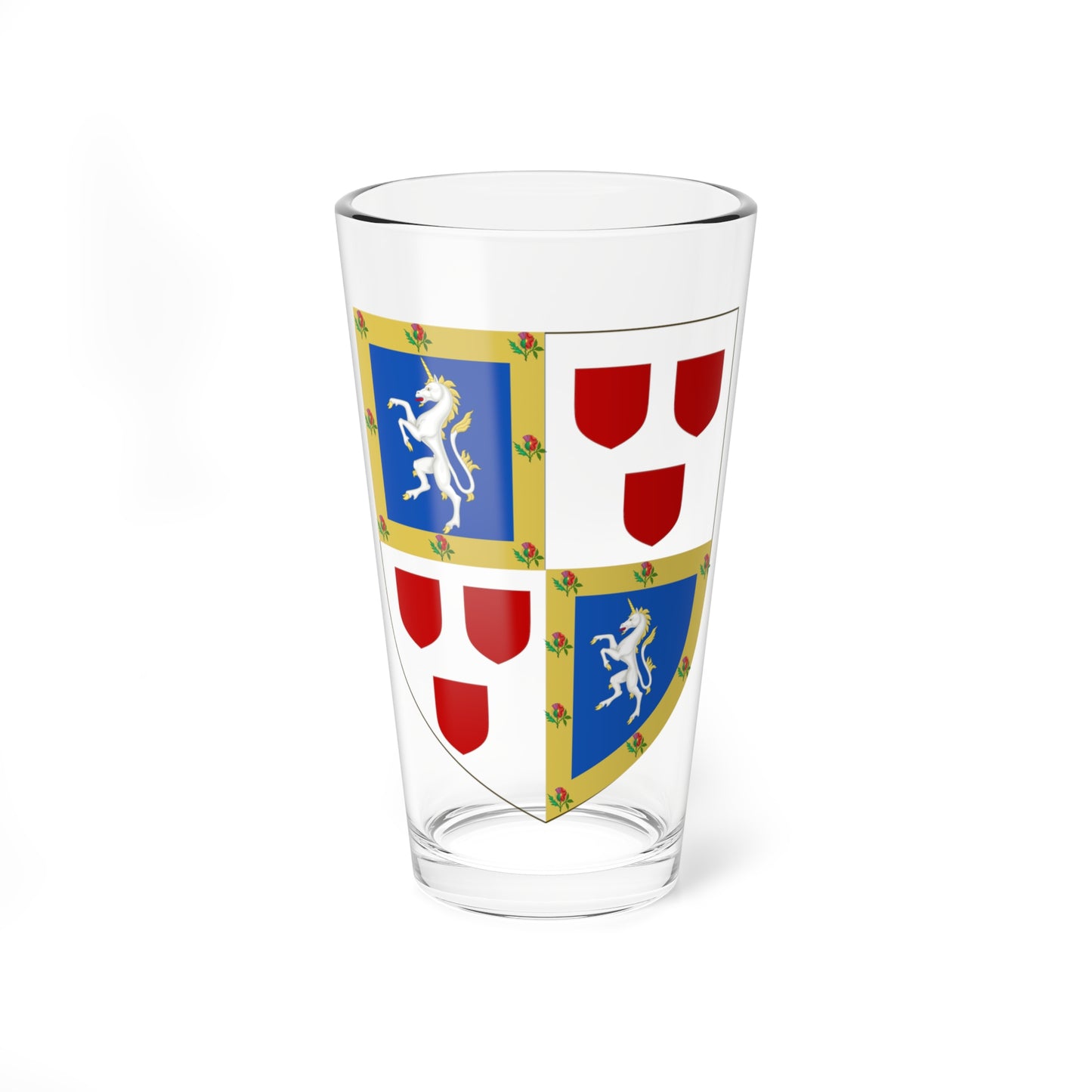 Earl of Kinnoull COA (Scotland) (Coat of Arms) Pint Glass 16oz