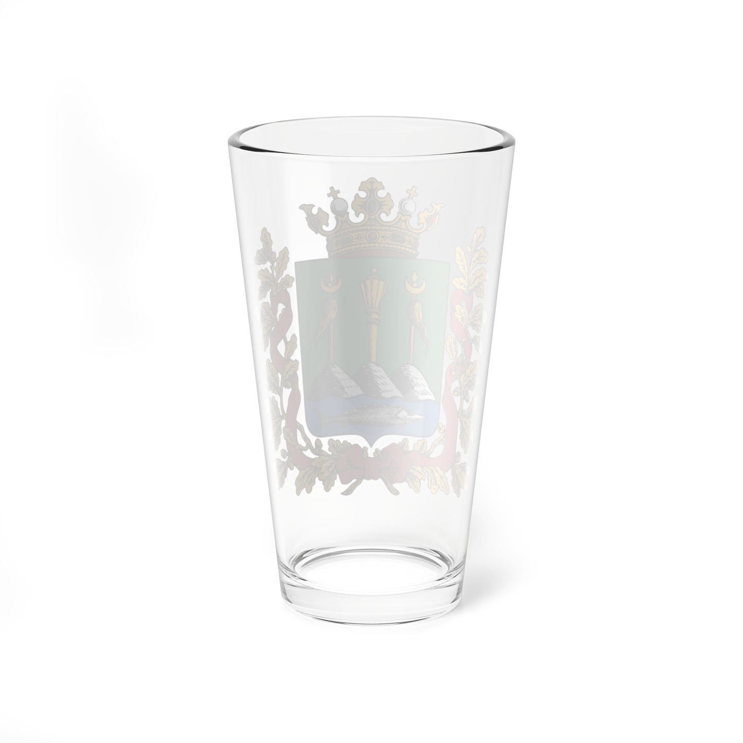Coat of arms of Ural Oblast 1878 (Russia) (Coat of Arms) Pint Glass 16oz