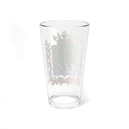 Coat of arms of Ural Oblast 1878 (Russia) (Coat of Arms) Pint Glass 16oz
