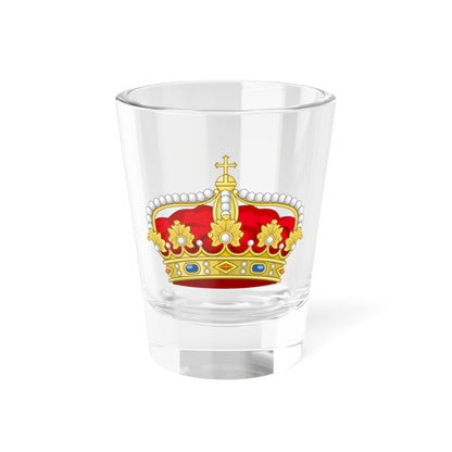 Heraldic Crown of Heir to the Throne of the Two Sicilies (Italy) (Coat of Arms) Shot Glass 1.5oz