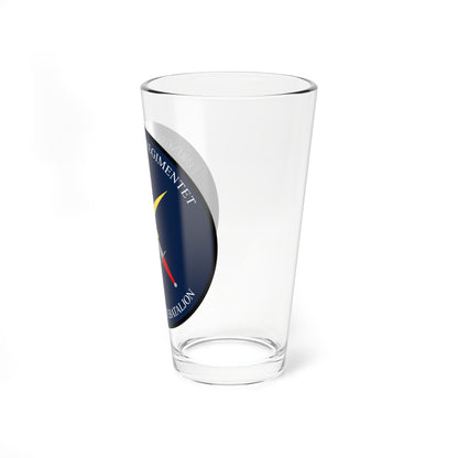 Emblem for the II-FSR (Denmark) (Coat of Arms) Pint Glass 16oz