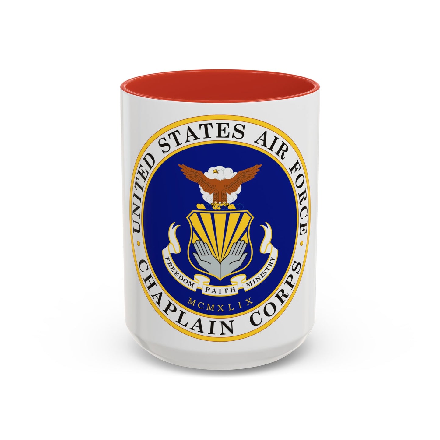 Air Force Chaplain Corps (U.S. Air Force) Accent Coffee Mug