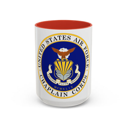 Air Force Chaplain Corps (U.S. Air Force) Accent Coffee Mug