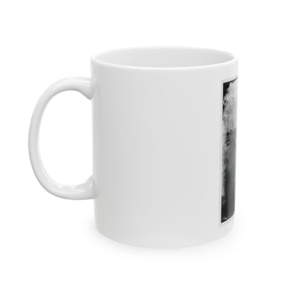 Fort Pulaski, Ga. Interior View Of Rear Parapet (U.S. Civil War) White Coffee Mug
