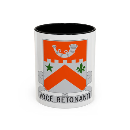 134 Signal Battalion (U.S. Army) Accent Coffee Mug
