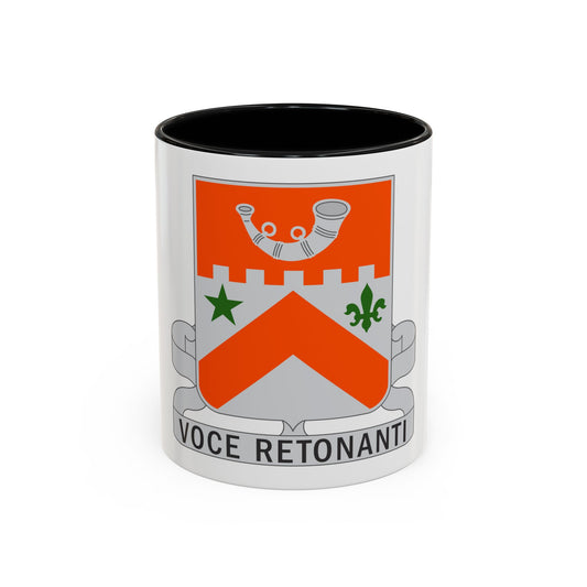 134 Signal Battalion (U.S. Army) Accent Coffee Mug