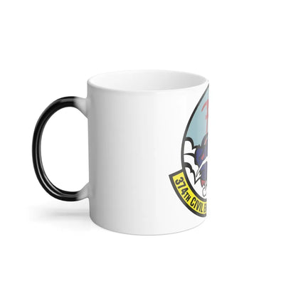 374 Civil Engineer Squadron PACAF (U.S. Air Force) Color Changing Coffee Mug-Go Mug Yourself