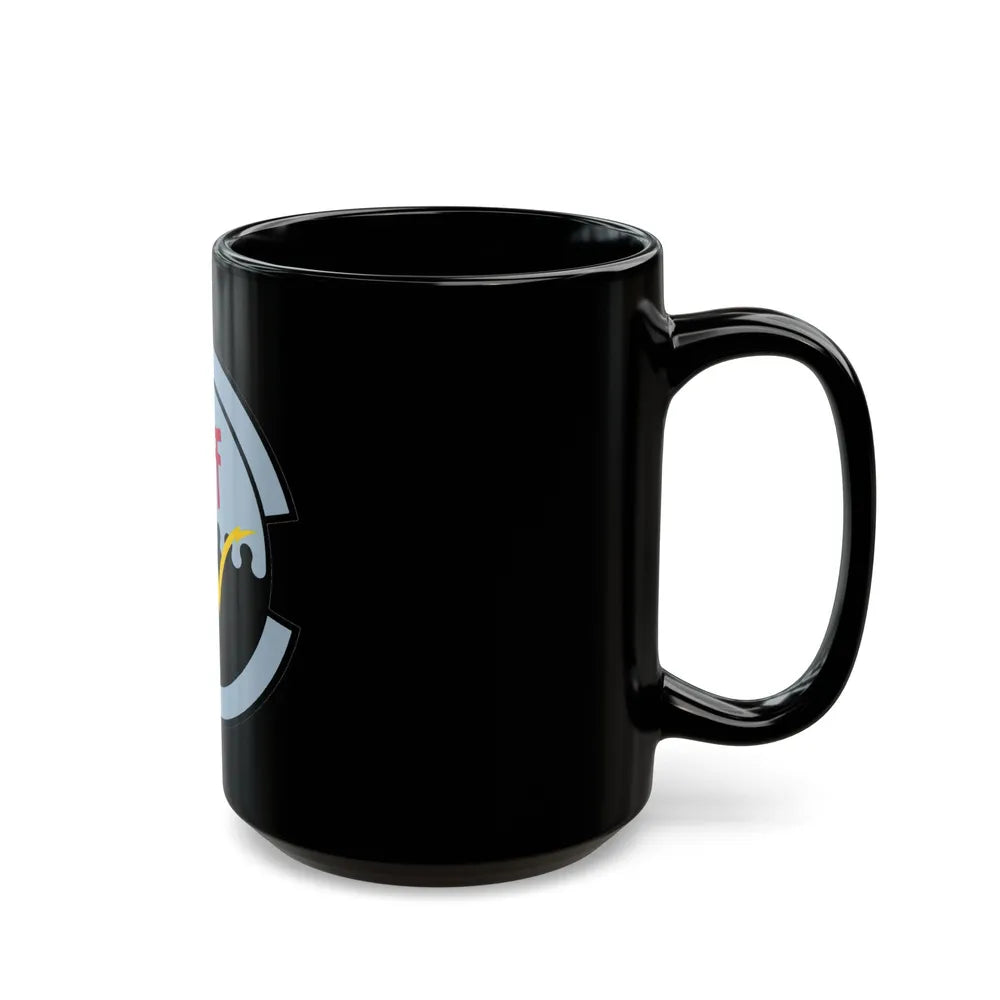 374 Communications Squadron PACAF (U.S. Air Force) Black Coffee Mug-Go Mug Yourself