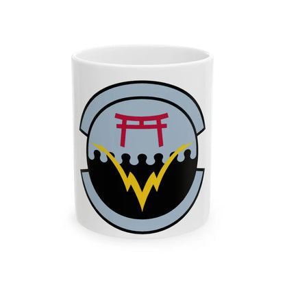 374 Communications Squadron PACAF (U.S. Air Force) White Coffee Mug-11oz-Go Mug Yourself