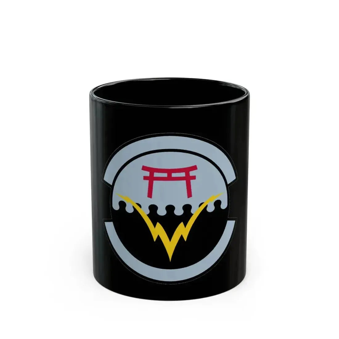 374 Communications Squadron PACAF (U.S. Air Force) Black Coffee Mug 11oz - Go Mug Yourself