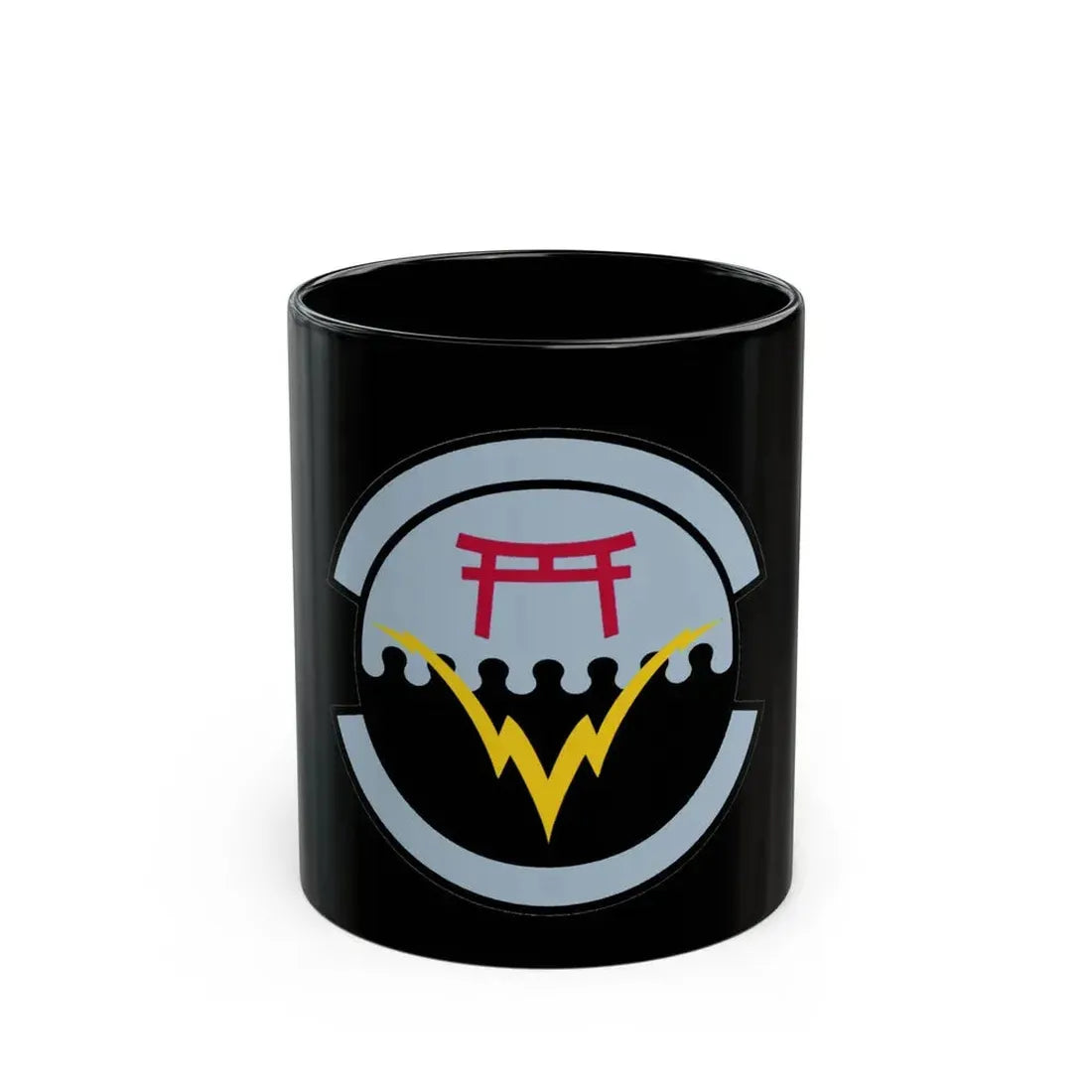 374 Communications Squadron PACAF (U.S. Air Force) Black Coffee Mug 11oz - Go Mug Yourself
