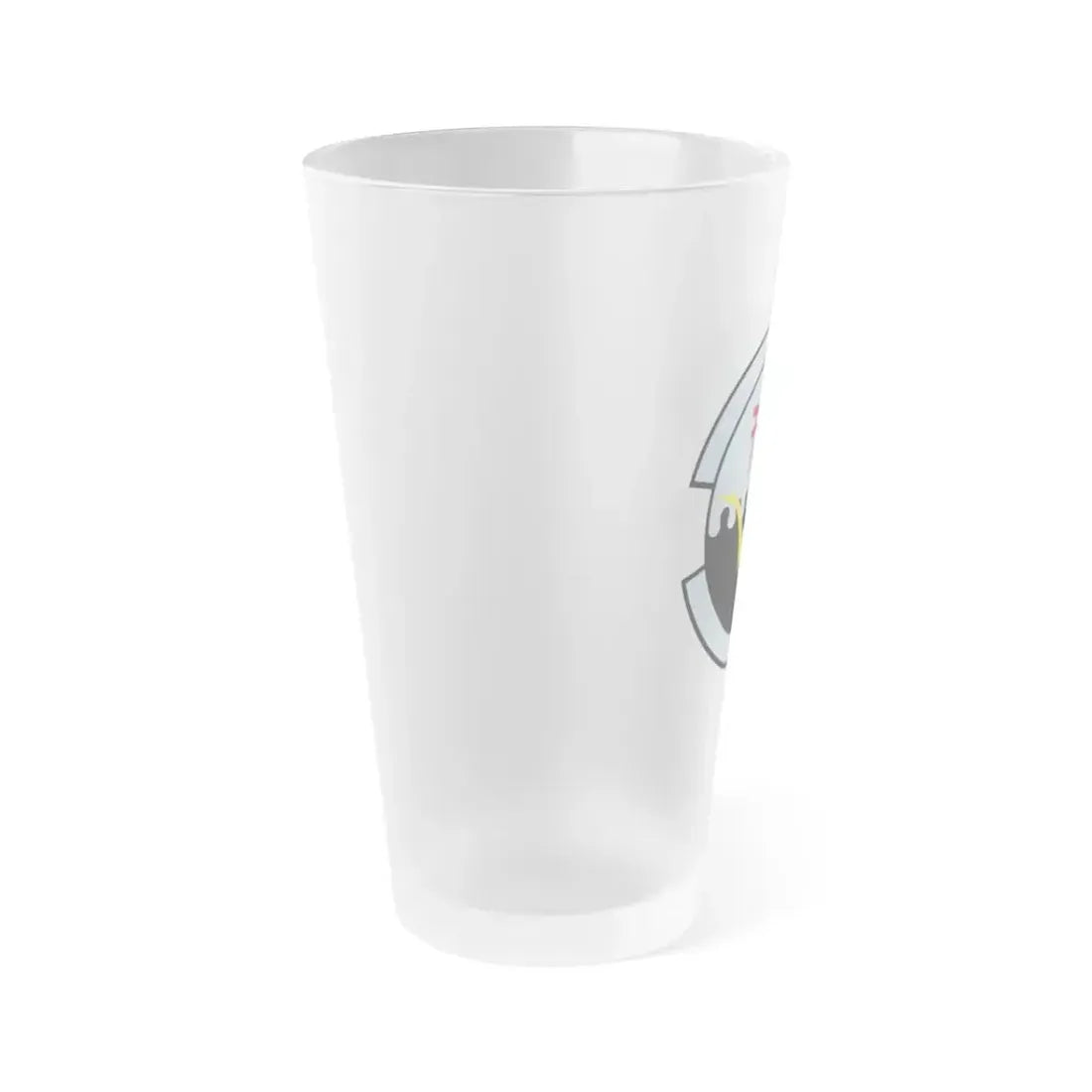 374 Communications Squadron PACAF (U.S. Air Force) Frosted Pint Glass 16oz - Go Mug Yourself