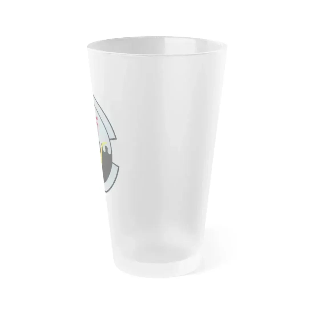 374 Communications Squadron PACAF (U.S. Air Force) Frosted Pint Glass 16oz - Go Mug Yourself