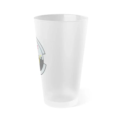 374 Communications Squadron PACAF (U.S. Air Force) Frosted Pint Glass 16oz - Go Mug Yourself
