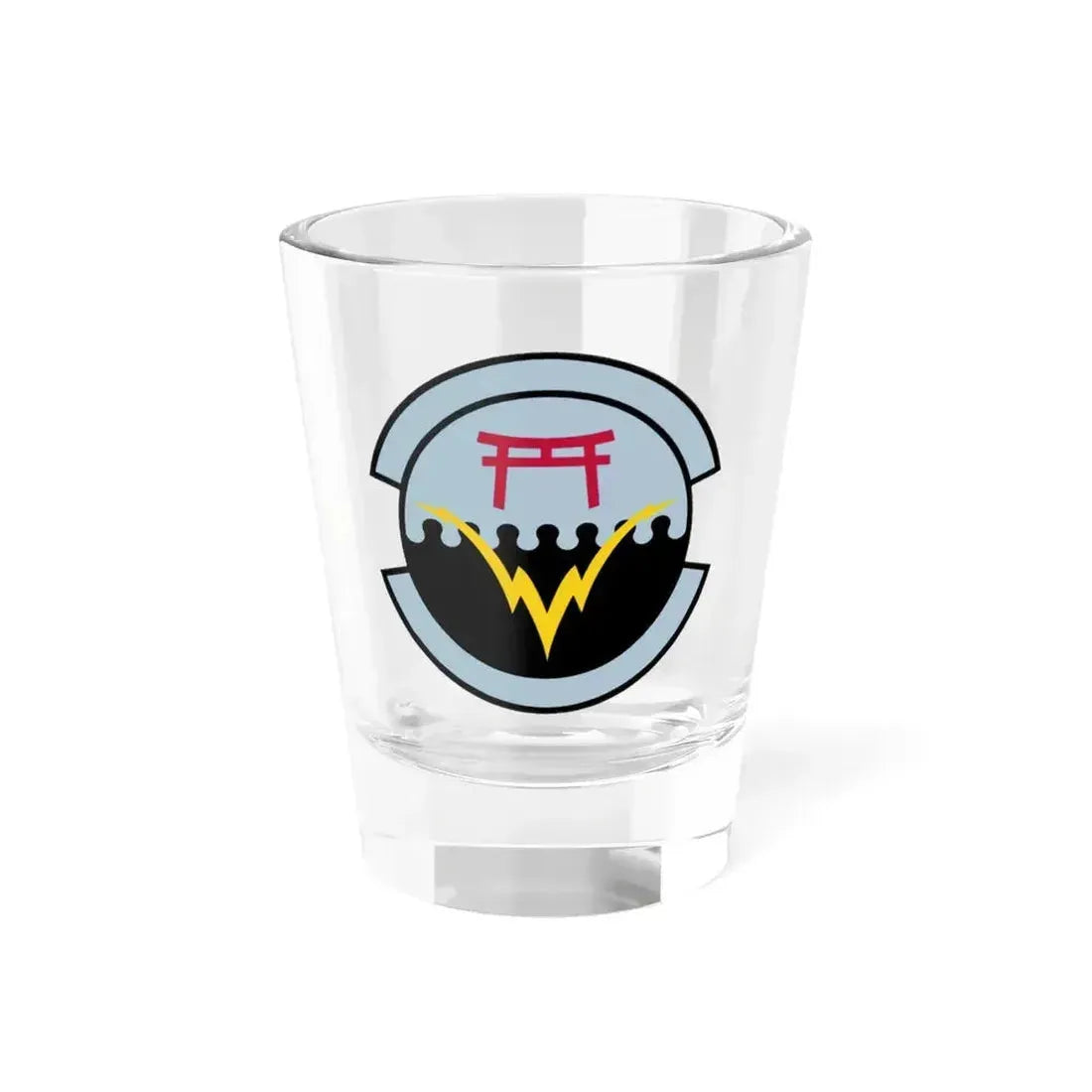 374 Communications Squadron PACAF (U.S. Air Force) Shot Glass 1.5oz 1.5oz - Go Mug Yourself