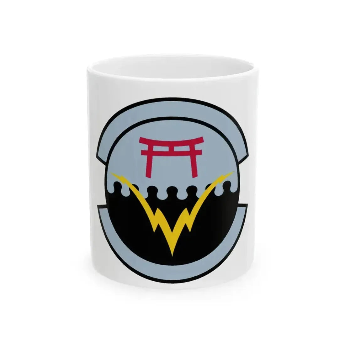 374 Communications Squadron PACAF (U.S. Air Force) White Coffee Mug 11oz - Go Mug Yourself