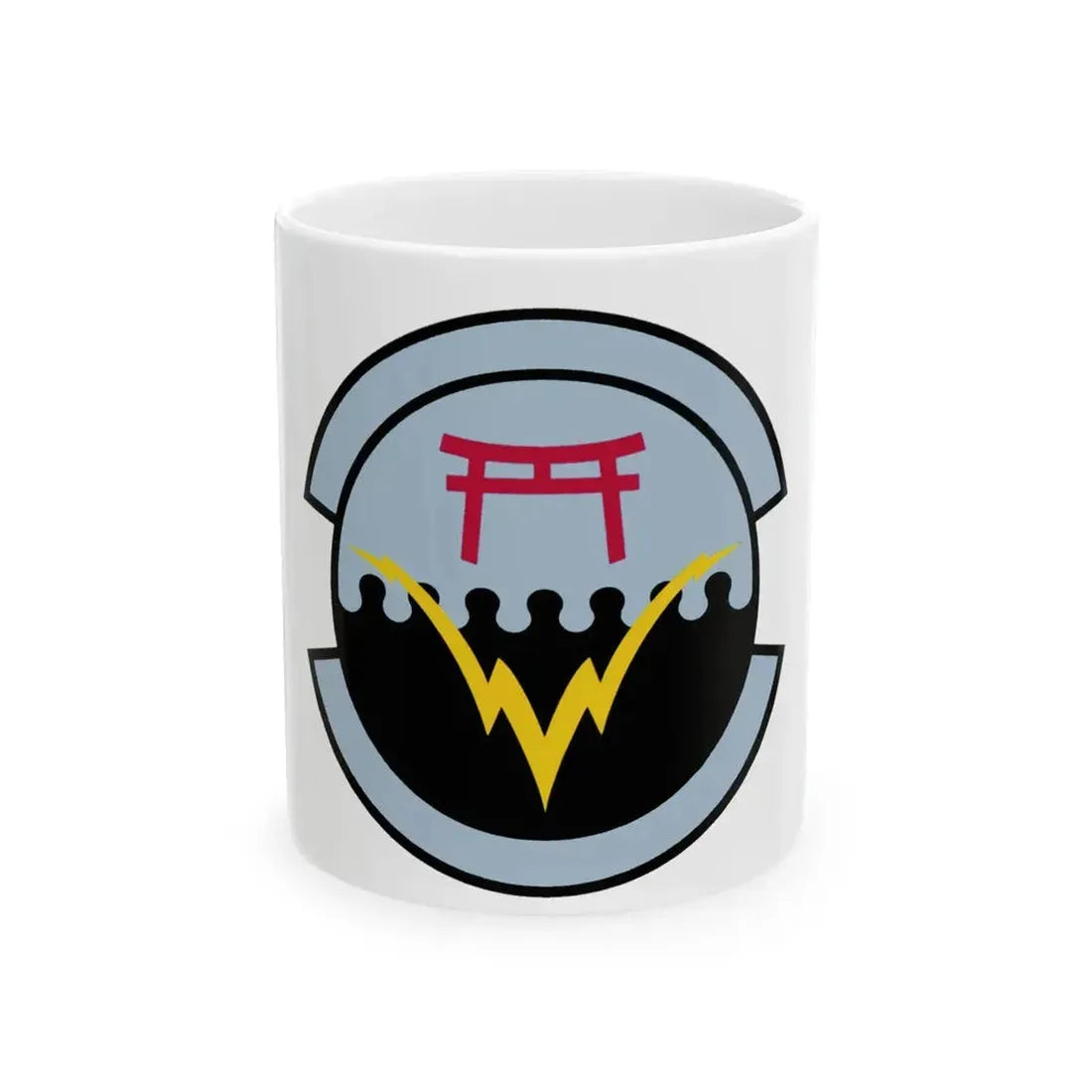 374 Communications Squadron PACAF (U.S. Air Force) White Coffee Mug - Go Mug Yourself