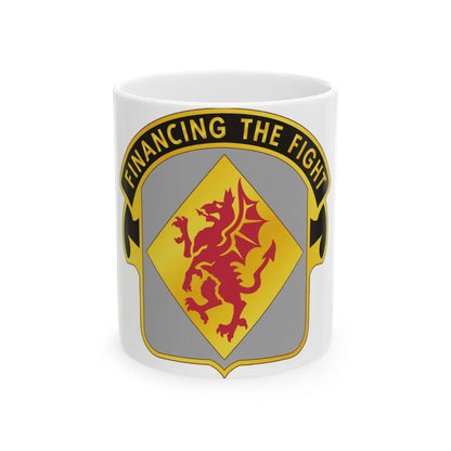 374 Finance Battalion (U.S. Army) White Coffee Mug-11oz-Go Mug Yourself