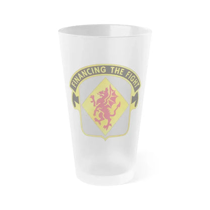 374 Finance Battalion (U.S. Army) Frosted Pint Glass 16oz Default Title - Go Mug Yourself