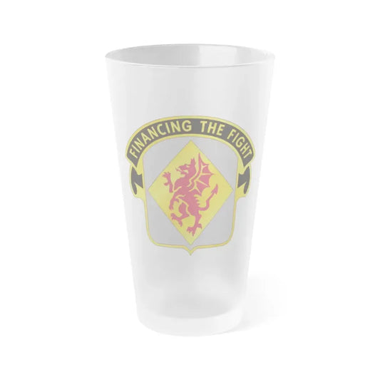 374 Finance Battalion (U.S. Army) Frosted Pint Glass 16oz Default Title - Go Mug Yourself