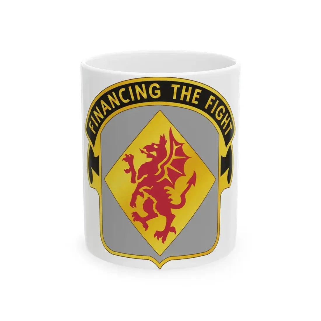 374 Finance Battalion (U.S. Army) White Coffee Mug 11oz - Go Mug Yourself