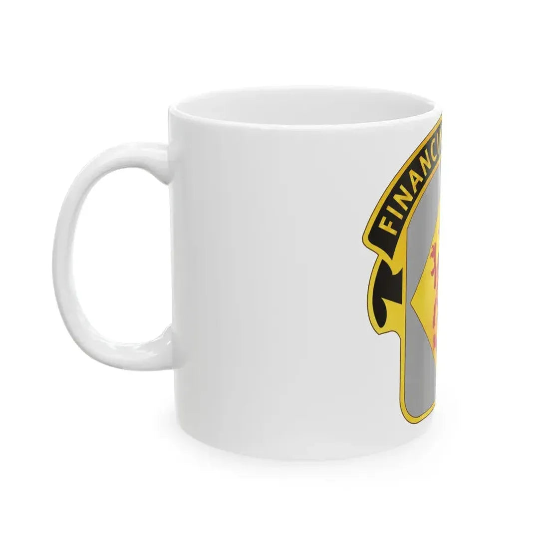 374 Finance Battalion (U.S. Army) White Coffee Mug - Go Mug Yourself
