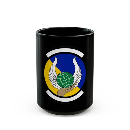 374 Force Support Squadron PACAF (U.S. Air Force) Black Coffee Mug 15oz - Go Mug Yourself