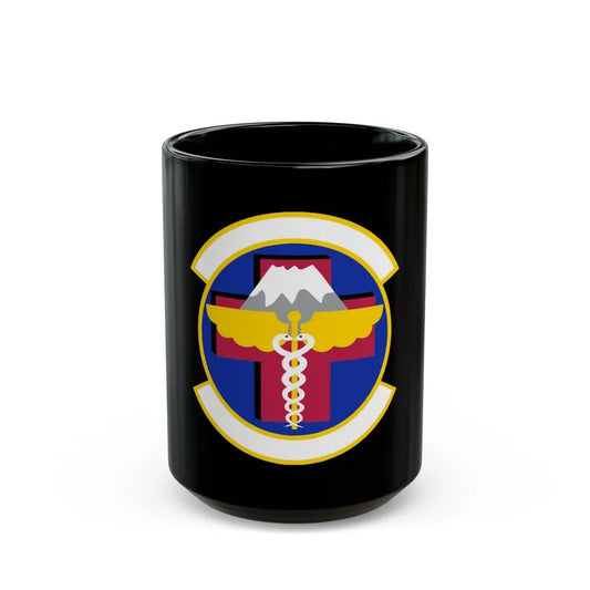 374 Healthcare Operations Squadron (U.S. Air Force) Black Coffee Mug-15oz-Go Mug Yourself