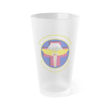 374 Healthcare Operations Squadron (U.S. Air Force) Frosted Pint Glass 16oz-16oz-Frosted-Go Mug Yourself