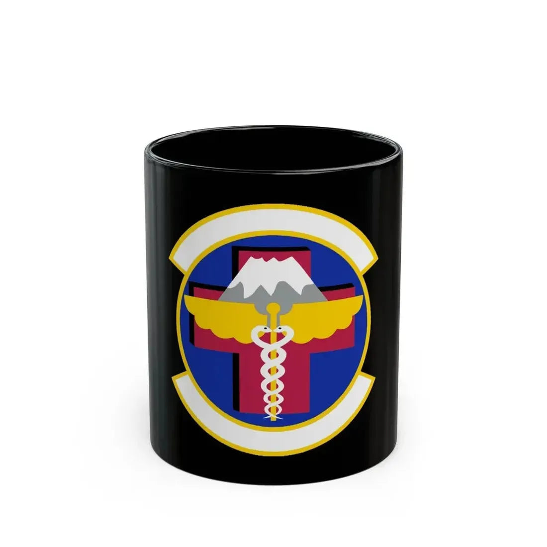 374 Healthcare Operations Squadron (U.S. Air Force) Black Coffee Mug 11oz - Go Mug Yourself