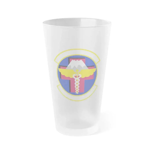 374 Healthcare Operations Squadron (U.S. Air Force) Frosted Pint Glass 16oz 16oz Frosted - Go Mug Yourself
