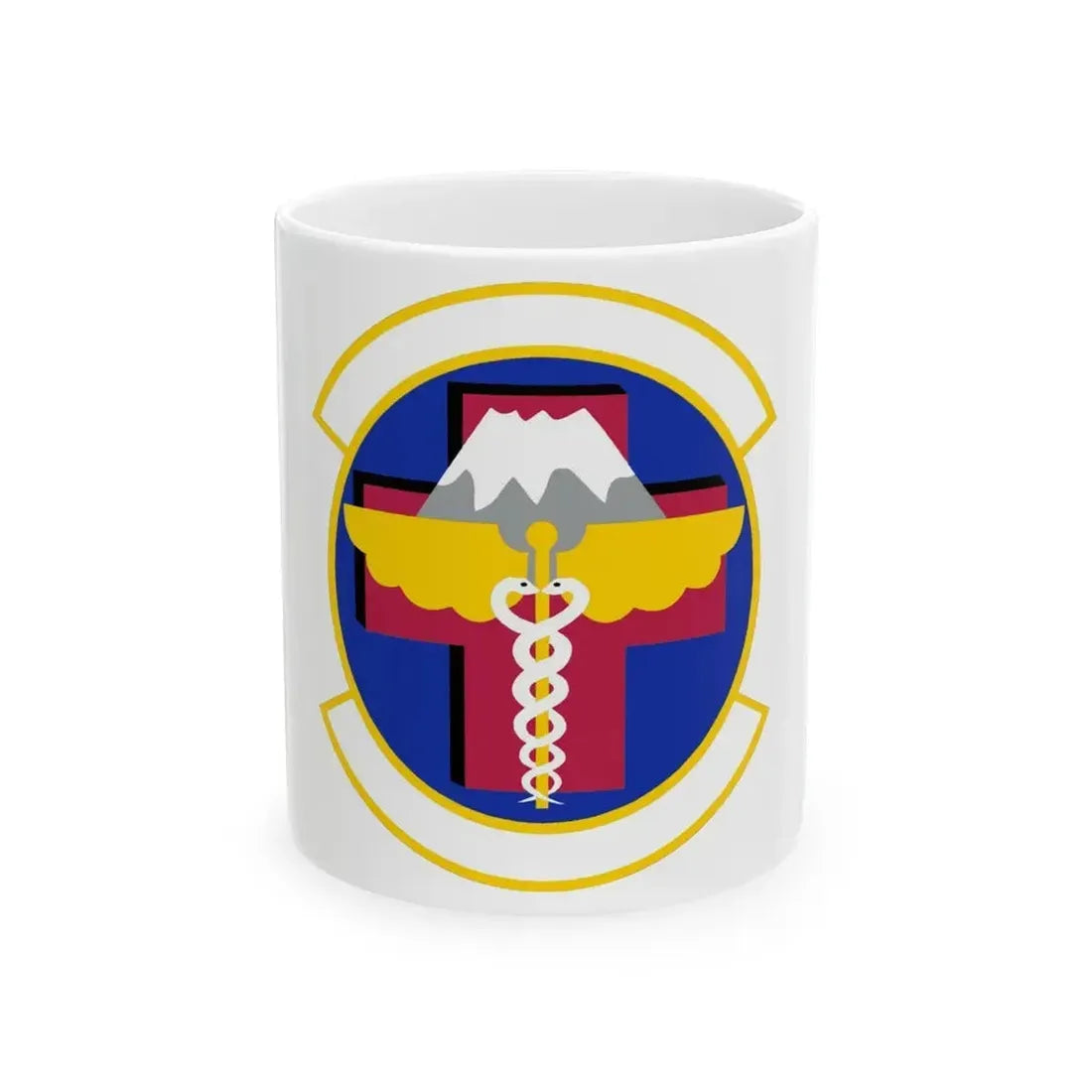 374 Healthcare Operations Squadron (U.S. Air Force) White Coffee Mug 11oz - Go Mug Yourself