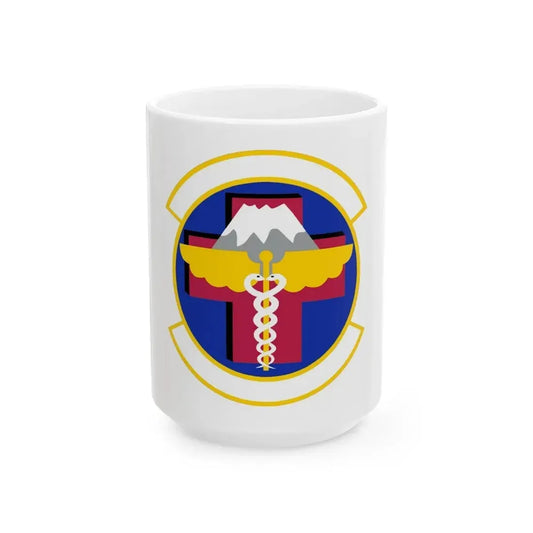 374 Healthcare Operations Squadron (U.S. Air Force) White Coffee Mug 15oz - Go Mug Yourself