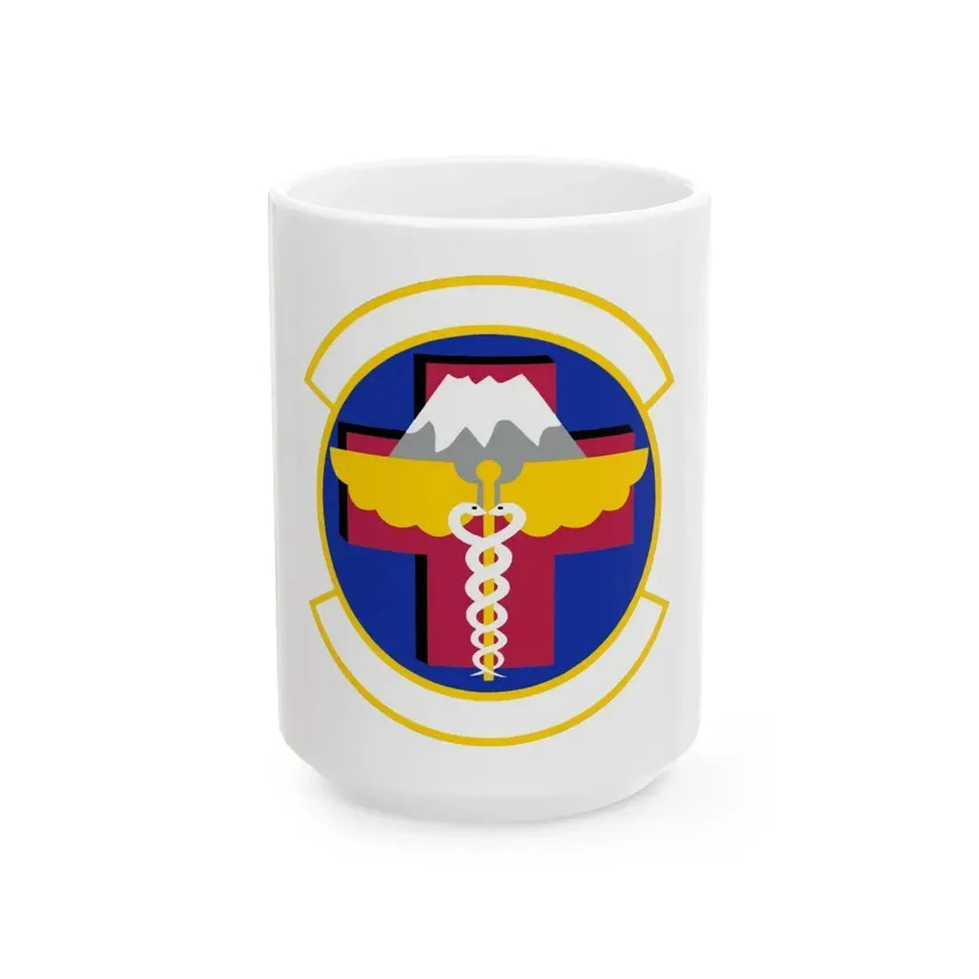 374 Healthcare Operations Squadron (U.S. Air Force) White Coffee Mug - Go Mug Yourself