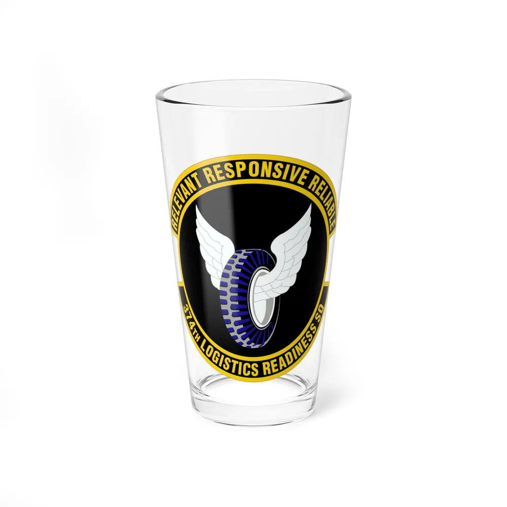 374 Logistics Readiness Squadron PACAF (U.S. Air Force) Pint Glass 16oz-16oz-Go Mug Yourself