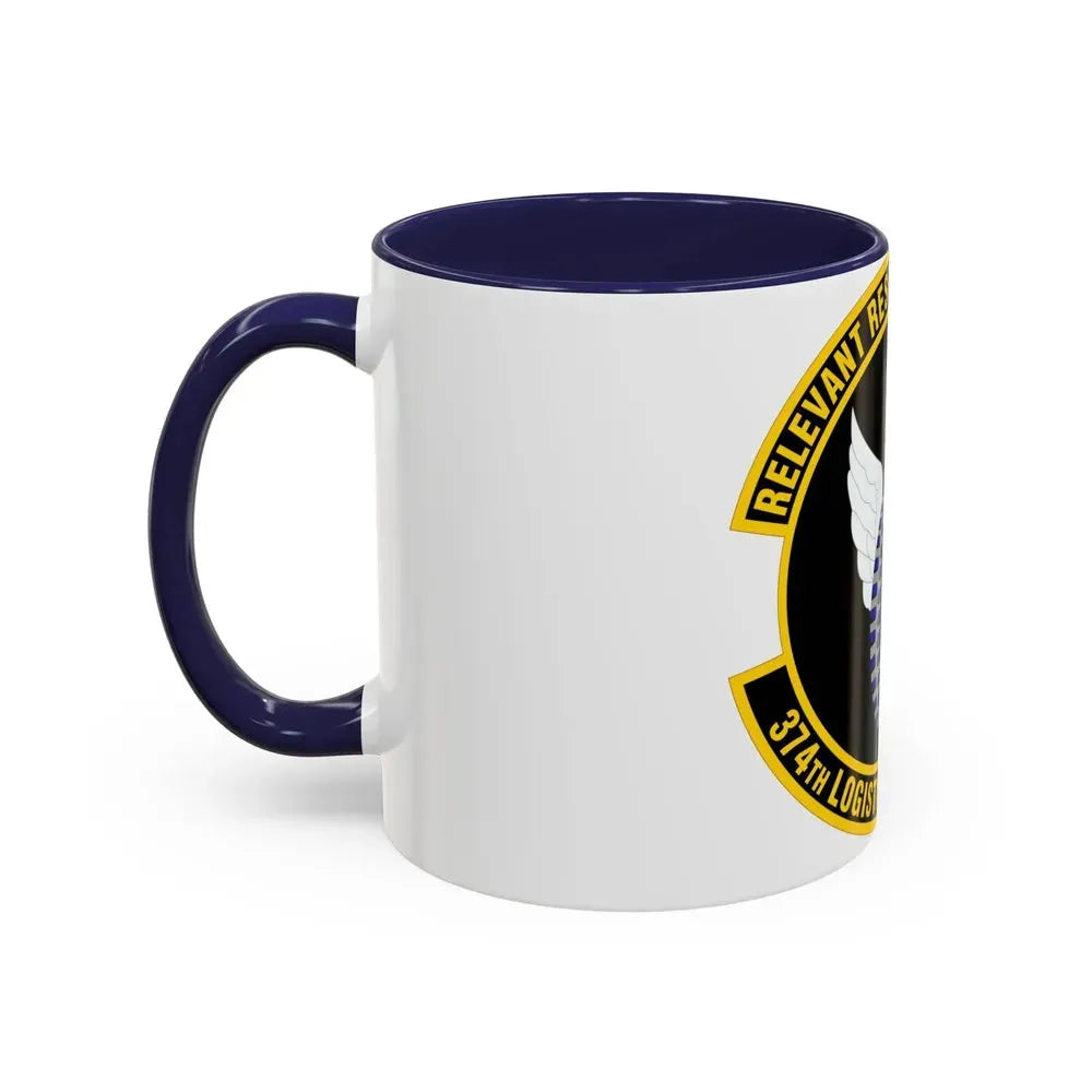 374 Logistics Readiness Squadron PACAF (U.S. Air Force) Accent Coffee Mug - Go Mug Yourself