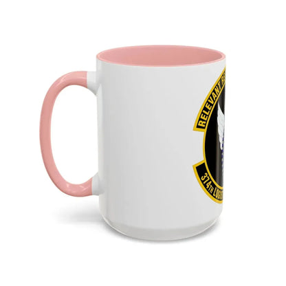 374 Logistics Readiness Squadron PACAF (U.S. Air Force) Accent Coffee Mug - Go Mug Yourself