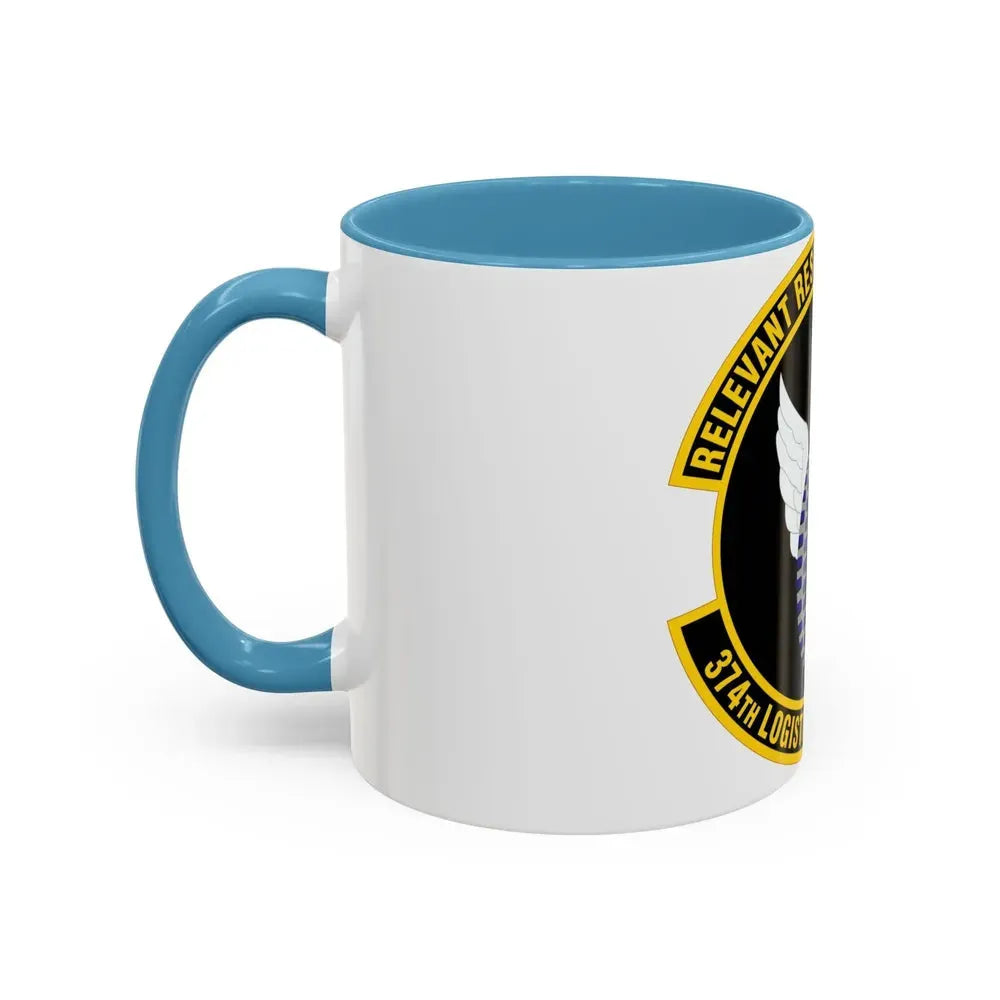 374 Logistics Readiness Squadron PACAF (U.S. Air Force) Accent Coffee Mug - Go Mug Yourself