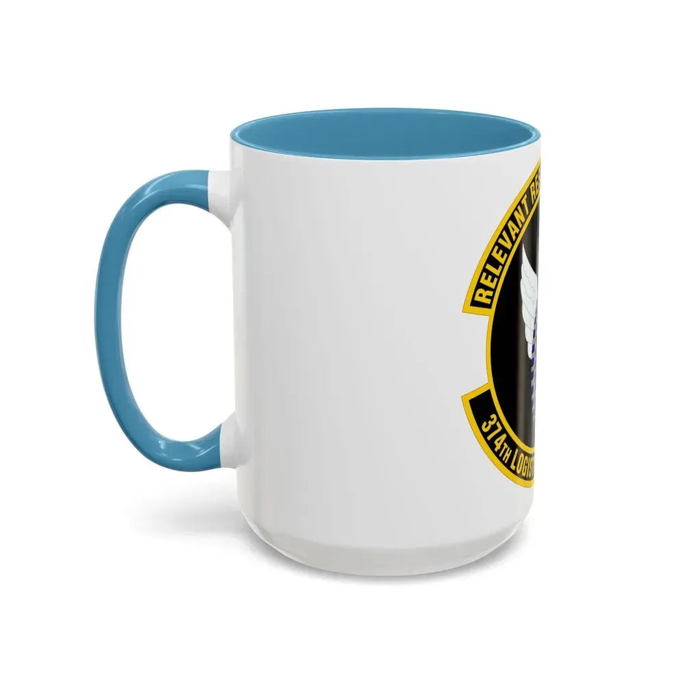 374 Logistics Readiness Squadron PACAF (U.S. Air Force) Accent Coffee Mug - Go Mug Yourself