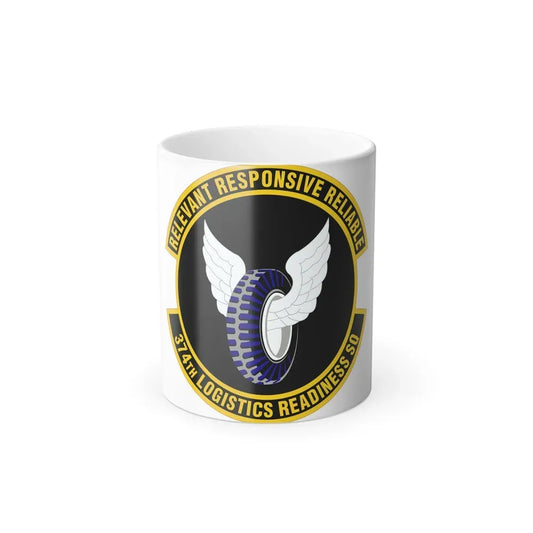 374 Logistics Readiness Squadron PACAF (U.S. Air Force) Color Changing Coffee Mug 11oz - Go Mug Yourself