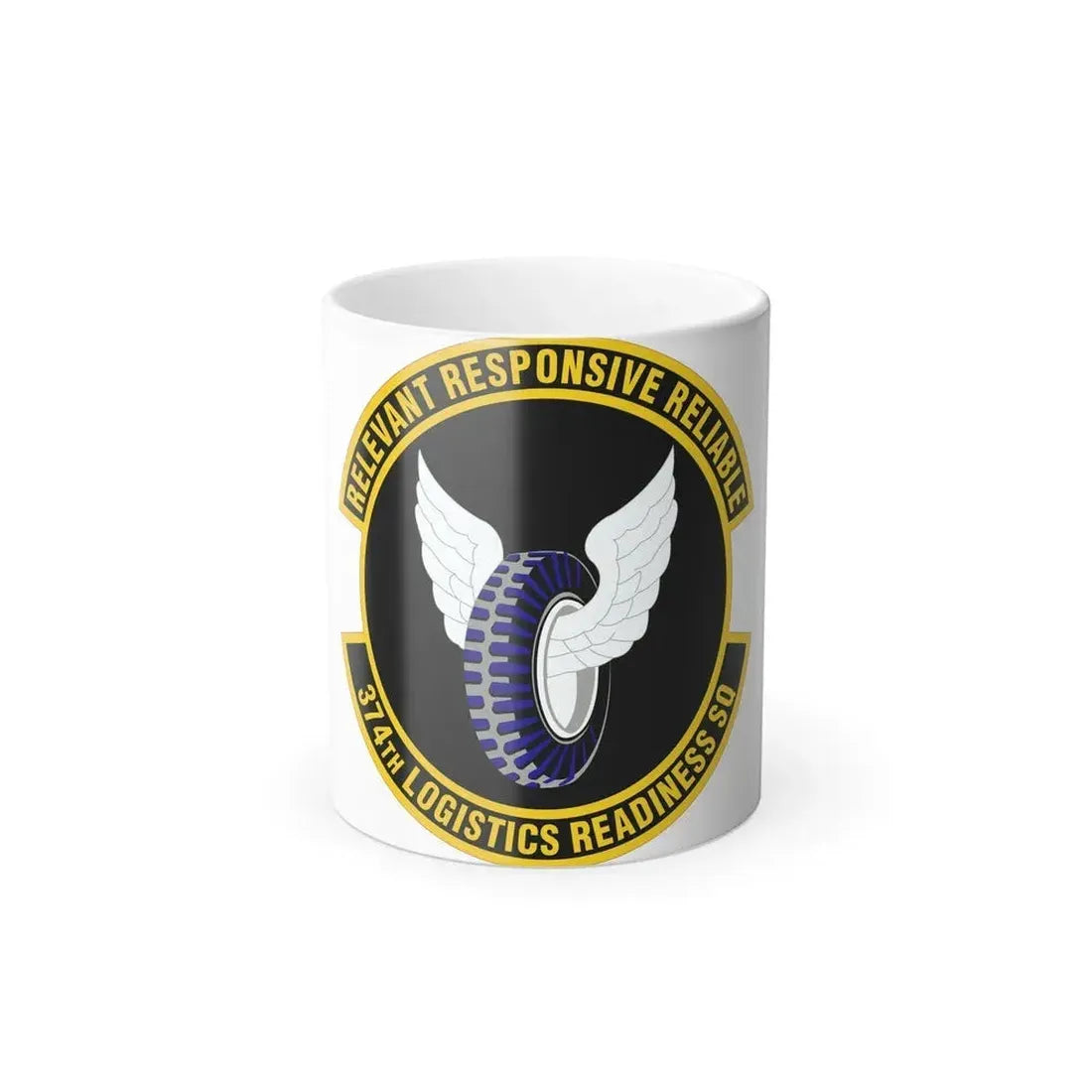 374 Logistics Readiness Squadron PACAF (U.S. Air Force) Color Changing Coffee Mug 11oz - Go Mug Yourself